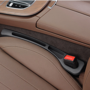 Universal Car Seat Gap Filler & Storage Box | Leak-Proof Strip for Driver & Passenger Side