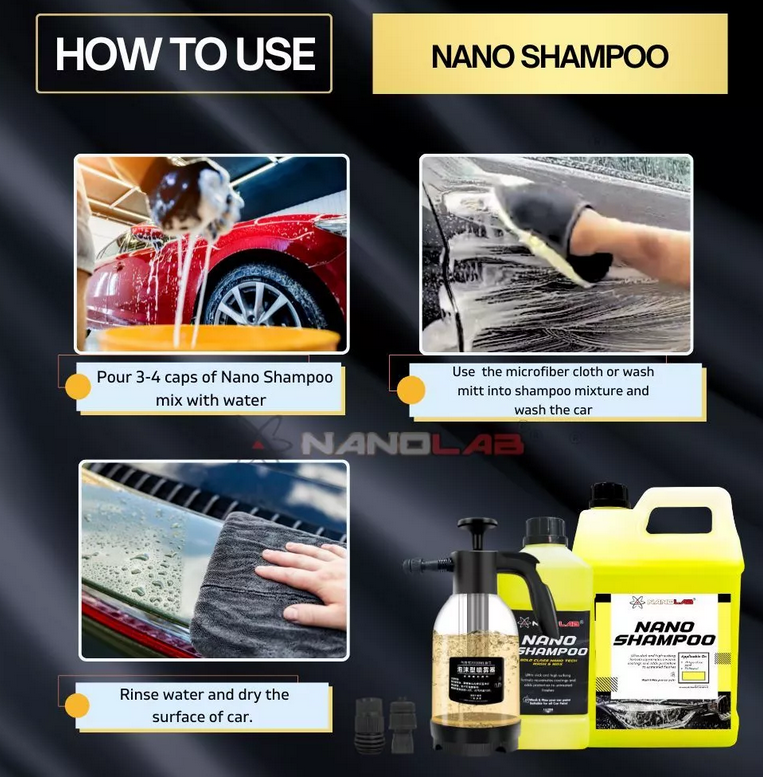 Premium Nano Car Shampoo